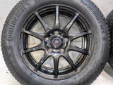 コンチネンタル ノースコンタクトNC6 195/65R15  /　 ロクサーニスポーツ RS-10 6.0J+53 114.3-5穴 4本