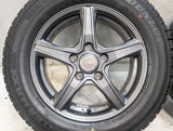 ダンロップ ウィンターマックス WM02 195/65R15  /　 TOPRUN 6.0J+45 114.3-5穴 4本