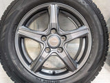 ダンロップ ウィンターマックス WM02 195/65R15  /　 TOPRUN 6.0J+45 114.3-5穴 4本