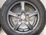 ダンロップ ウィンターマックス WM02 195/65R15  /　 TOPRUN 6.0J+45 114.3-5穴 4本