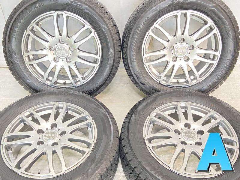 ヨコハマ アイスガード iG60 215/60R16 / SGE 6.5J+48 114.3-5穴 4本 ...