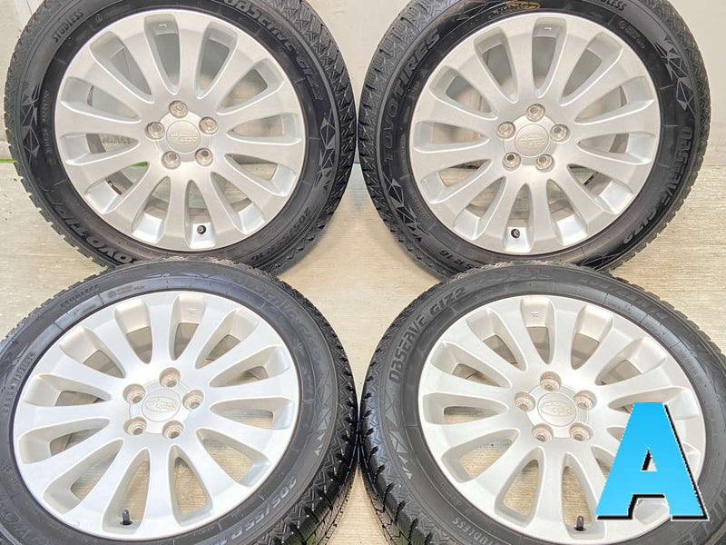 インプレッサ レガシィ 純正ホイール タイヤホイール4本セット 16×6.5J 