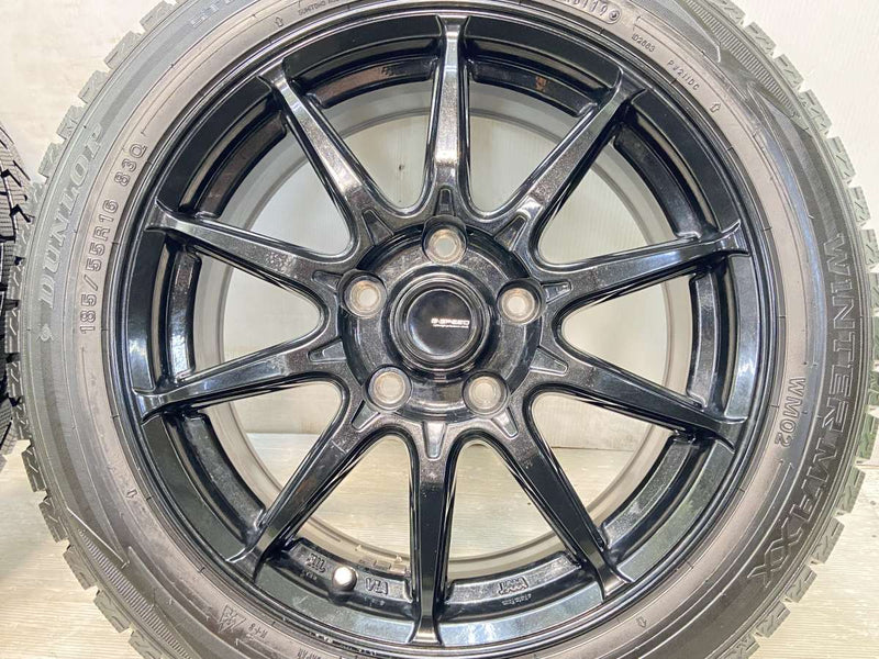 ダンロップ ウィンターマックス WM02 185/55R16 / G-SPEED 6.5J+48