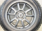 ダンロップ ウィンターマックス WM02 205/60R16  /　 ESTROSA 6.5J+53 114.3-5穴 4本