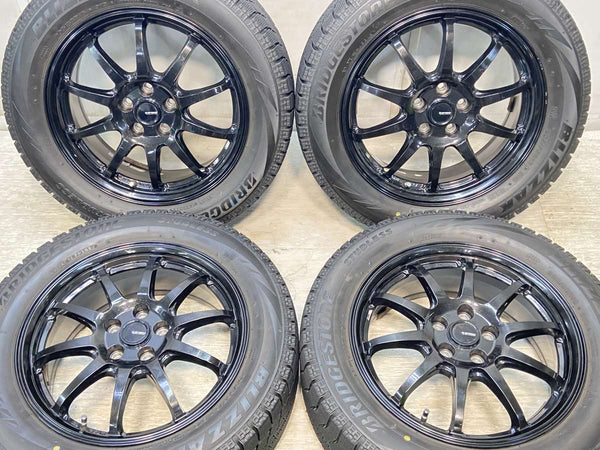 ブリヂストン ブリザック VRX 205/55R16  /　 Gスピード 6.5J+48 100-5穴 4本