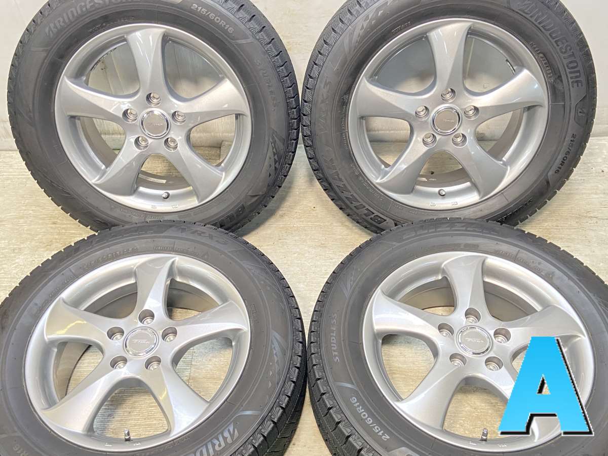 ブリヂストン ブリザック VRX3 215/60R16 / TOPRUN 6.5J+54 114.3-5穴 
