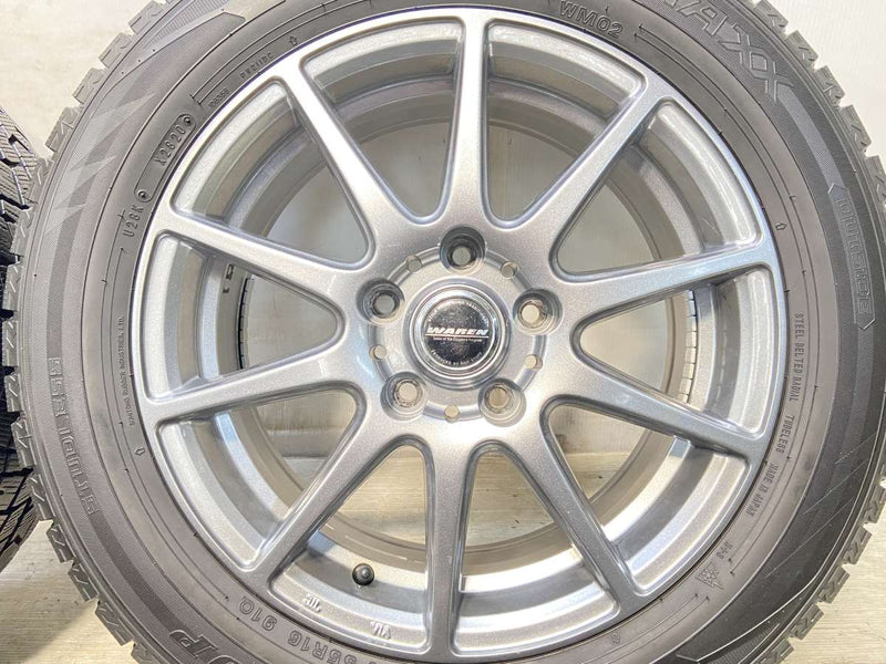 ダンロップ ウィンターマックス WM02 205/55R16  /　 WAREN 6.5J+48 114.3-5穴 4本