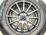 トーヨータイヤ ウィンタートランパスTX 215/70R16  /　 TEAD 6.5J+40 114.3-5穴 4本
