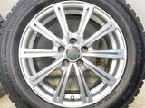 ダンロップ ウィンターマックス WM02 205/55R16  /　 MILLOUS 6.5J+48 100-5穴 4本