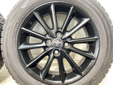 ダンロップ ウィンターマックス WM02 185/60R16  /トヨタ純正  6.0J+45 100-4穴 4本