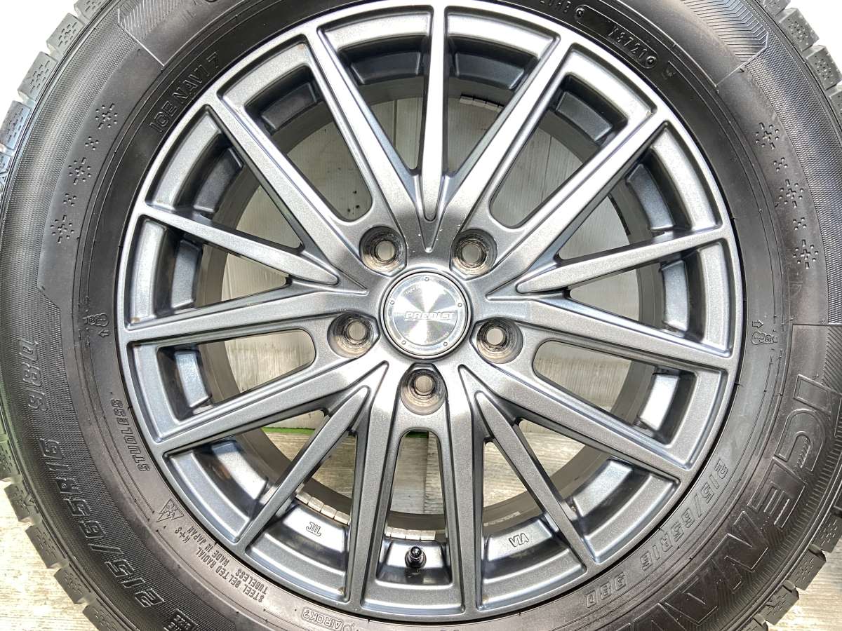 グッドイヤー アイスナビ 7 215/65R16 / PREDICT 6.5J+38 114.3-5穴 4