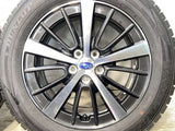 ダンロップ ウィンターマックス WM02 205/55R16  /スバル純正  6.5J+55 100-5穴 4本