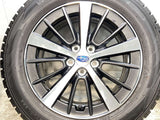 ダンロップ ウィンターマックス WM02 205/55R16  /スバル純正  6.5J+55 100-5穴 4本