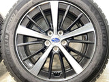 ミシュラン X-ICEスノー 205/55R16  /スバル純正  6.5J+55 100-5穴 4本