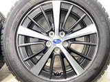 ミシュラン X-ICEスノー 205/55R16  /スバル純正  6.5J+55 100-5穴 4本