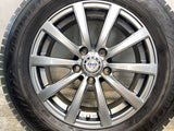 グッドイヤー アイスナビ 8 215/60R16  /　 ZACK JP-110 6.5J+38 114.3-5穴 4本