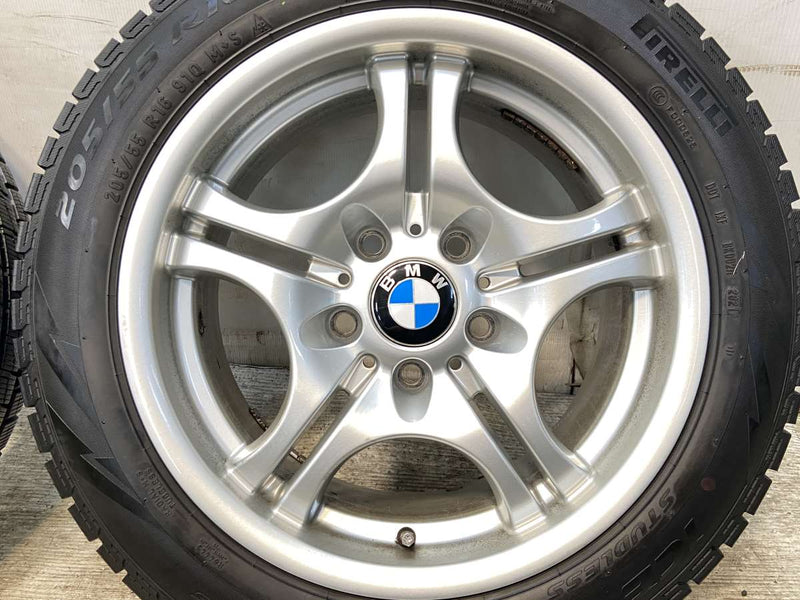 ピレリ アイスアシンメトリコPLUS 205/55R16 /BMW純正 7.5J+35 120-5穴