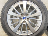 ダンロップ ウィンターマックス WM01 205/55R16  /スバル純正  6.5J+55 100-5穴 4本