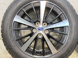 グッドイヤー アイスナビ 7 205/55R16  /スバル純正  6.5J+55 100-5穴 4本