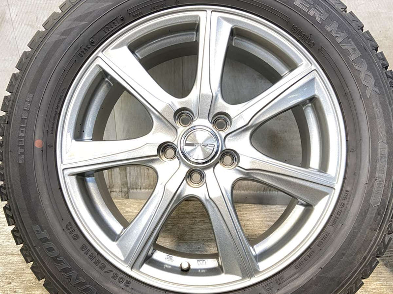 ダンロップ ウィンターマックス WM02 205/55R16  /　 PRD 6.0J+45 100-5穴 4本