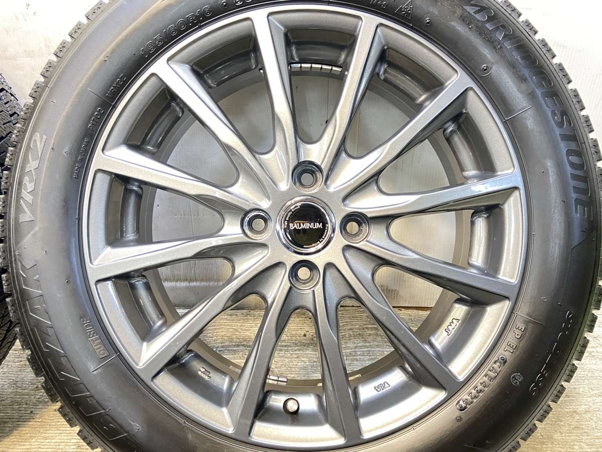 ブリヂストン ブリザック VRX2 185/60R16 / BALMINUM 6.0J+50 100-4穴