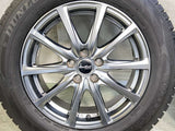 ダンロップ ウィンターマックス WM02 195/65R16  /　 ユーロスピード 6.0J+43 100-5穴 4本
