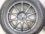 ダンロップ ウィンターマックス 03 195/65R16  /　 ヴェルヴァ 6.0J+40 100-5穴 4本