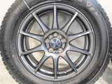 ダンロップ ウィンターマックス 03 195/65R16  /　 ヴェルヴァ 6.0J+40 100-5穴 4本