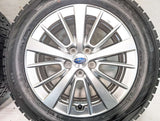 ダンロップ ウィンターマックス WM02 205/55R16  /スバル純正  6.5J+55 100-5穴 4本