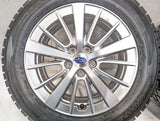 ダンロップ ウィンターマックス WM02 205/55R16  /スバル純正  6.5J+55 100-5穴 4本