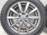 ダンロップ ウィンターマックス WM02 205/55R16  /　 GRASS 6.5J+48 100-5穴 4本