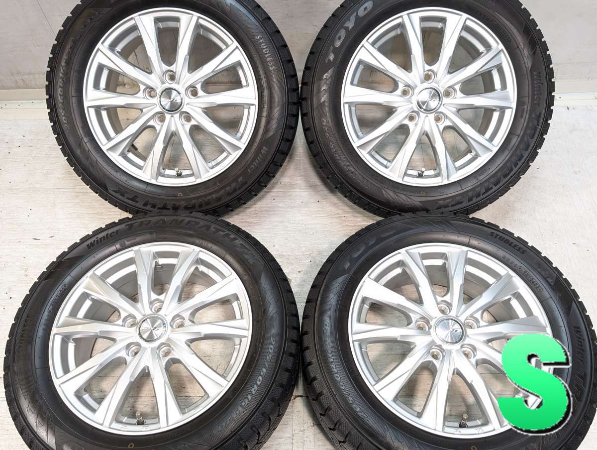 トーヨータイヤ ウィンタートランパス TX 205/60R16 /WEDS JOKER 6.5J+