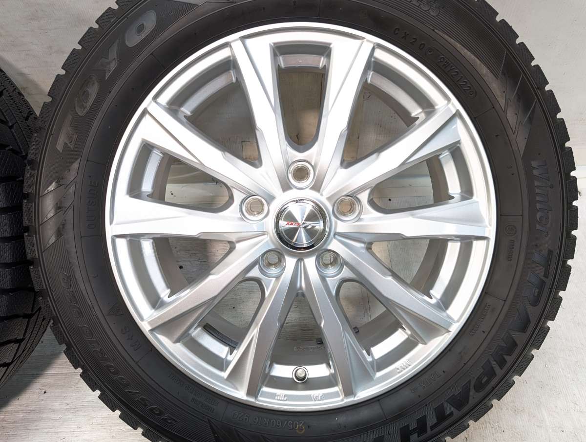 トーヨータイヤ ウィンタートランパス TX 205/60R16 /WEDS JOKER 6.5J+