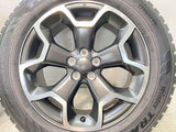 トーヨータイヤ ウインタートランパスTX 215/60R17  /スバル純正  7.0J+48 100-5穴 4本