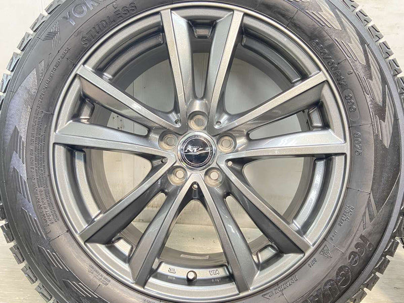 ヨコハマ アイスガード(G075)225/60R17 ホイールセット ヨコハマ アイスガードG075 225/60R17 / NIRVANA 7.0J+50 100-5穴 4本