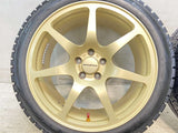 ピレリ アイスアシンメトリコ ＋ 215/45R17  /　 プロドライブ 7.5J+48 100-5穴 4本