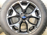 グッドイヤー アイスナビ 6 225/60R17  /スバル純正  7.0J+55 100-5穴 4本