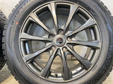 ダンロップ ウィンターマックス WM02 225/55R17  /　 AIRNOVA 7.0J+55 114.3-5穴 4本