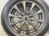 ダンロップ ウィンターマックス WM02 225/55R17  /　 AIRNOVA 7.0J+55 114.3-5穴 4本