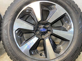 トーヨータイヤ ウィンタートランパス TX 225/60R17  /スバル純正  7.0J+48 100-5穴 4本