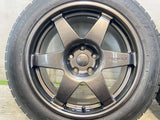 グッドイヤー アイスナビ 7 215/55R17  /　 TECMAG 8.0J+30 112-5穴 4本
