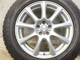 ダンロップ ウィンターマックス SJ8 225/60R17  /　 DUFACT 7.0J+55 100-5穴 4本