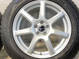 ダンロップ ウィンターマックス SJ8 SJ8+ 225/60R17  /　 PRD 7.0J+53 100-5穴 4本