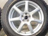 ダンロップ ウィンターマックス SJ8 SJ8+ 225/60R17  /　 PRD 7.0J+53 100-5穴 4本