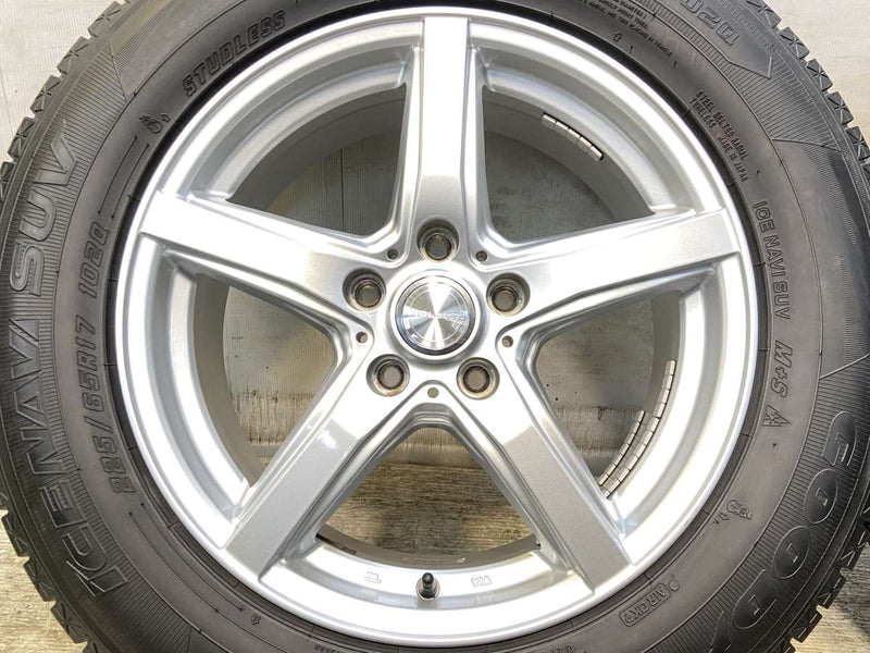グッドイヤー アイスナビ SUV 225/65R17  /　 VIOLENTO 7.0J+55 114.3-5穴 4本