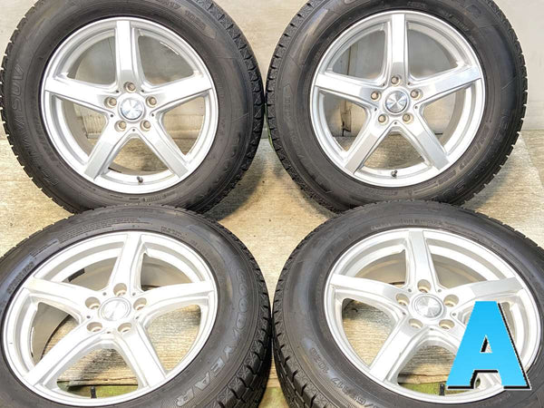 グッドイヤー アイスナビ SUV 225/65R17  /　 VIOLENTO 7.0J+55 114.3-5穴 4本