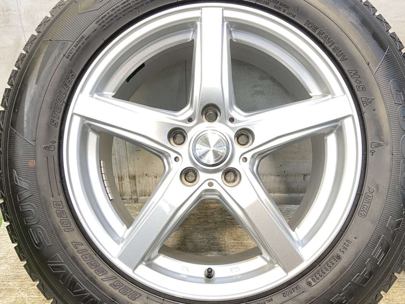 グッドイヤー アイスナビ SUV 225/65R17  /　 VIOLENTO 7.0J+55 114.3-5穴 4本