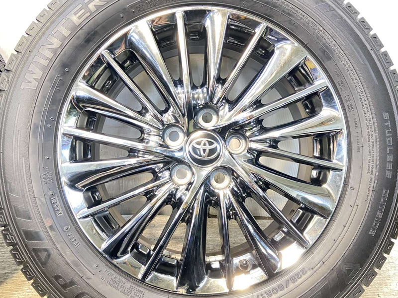 ダンロップ ウィンターマックス 03 225/60R17  /トヨタ純正  6.5J+33 114.3-5穴 4本