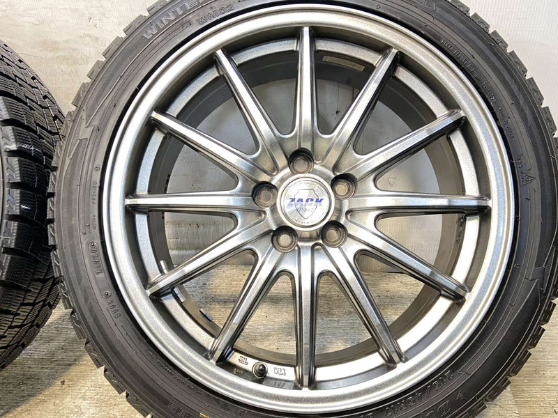 ダンロップ ウィンターマックス WM02 215/45R17  /　 ZACK 7.0J+48 100-5穴 4本