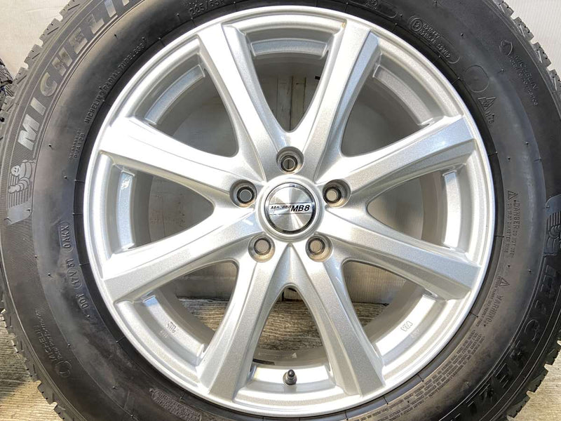 ミシュラン X-ICE SNOW 225/65R17  /　 MACBES MB8 7.0J+48 114.3-5穴 4本